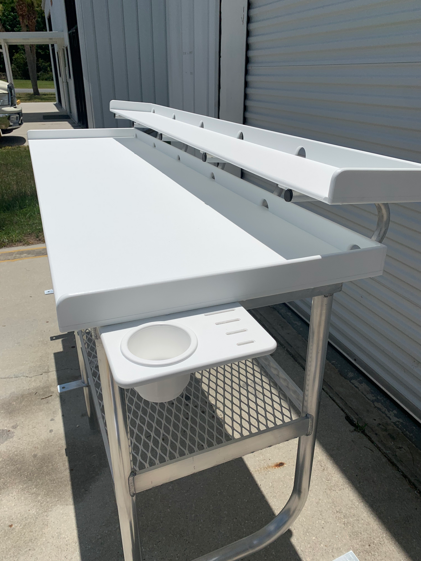 Fish Cleaning Table Cup Holder