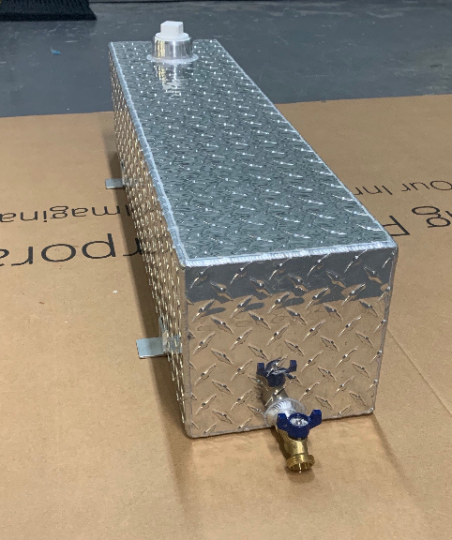 Aluminum holding tank - 10 Gallon