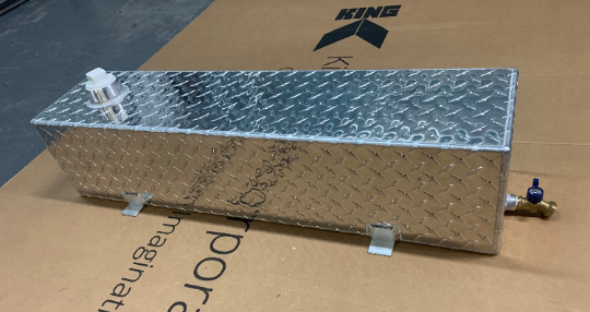 Aluminum holding tank - 10 Gallon