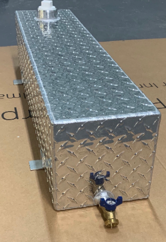 Aluminum holding tank - 5 Gallons
