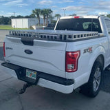 Two Bay dog box, over the rail. Hidden water tank for Ford, Ram, Toyota, Chevy